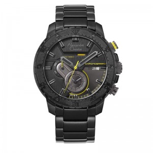 Alexandre Christie AC 6627 Black Lime Steel MCBIPBALE